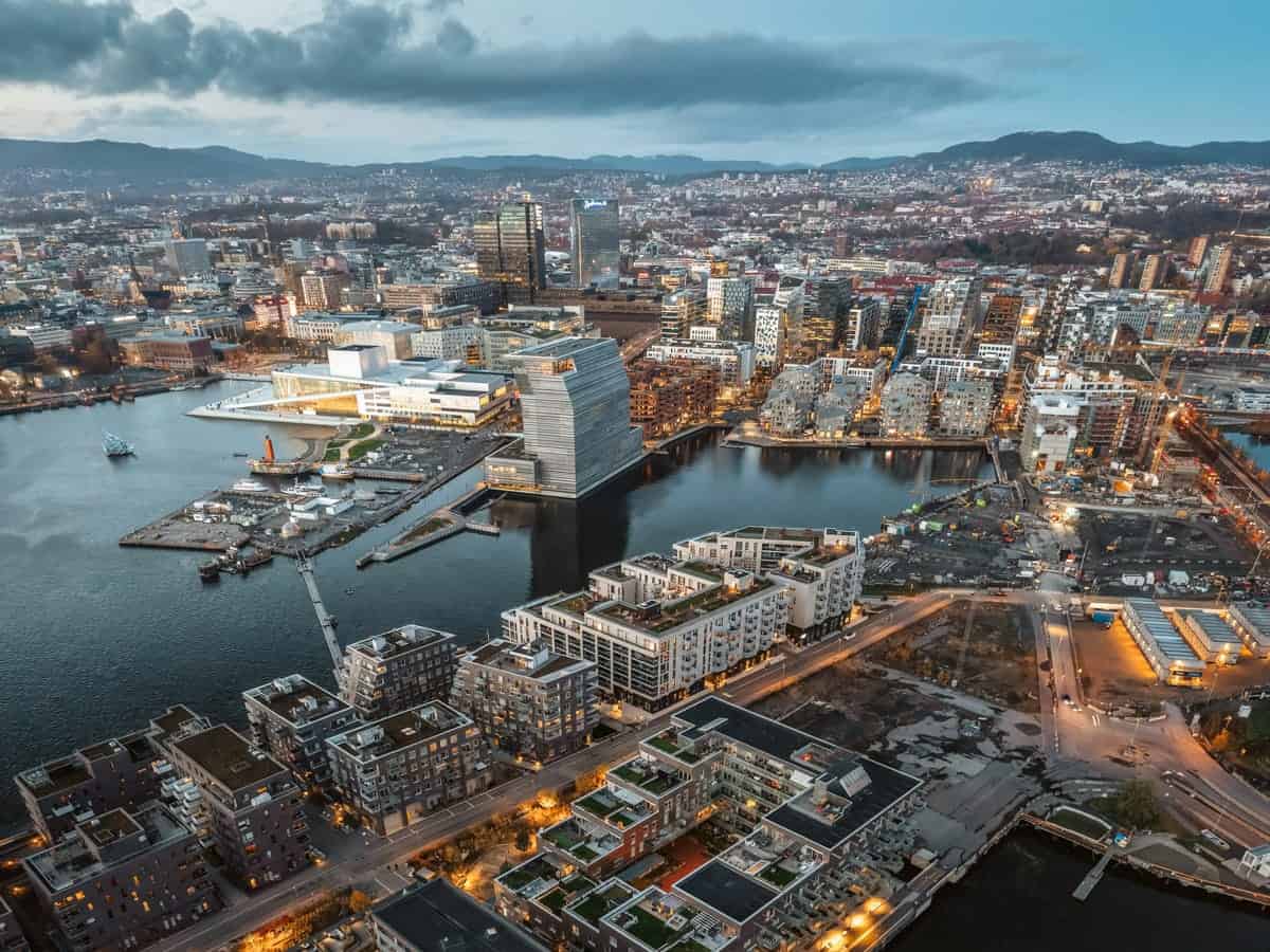 Oslo, de hoofdstad van Noorwegen